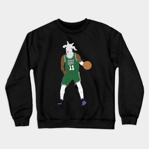 Kyrie Irving, The GOAT Crewneck Sweatshirt by rattraptees